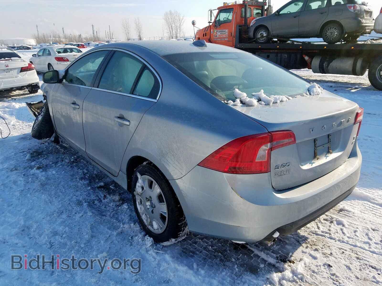 2012 VOLVO S60 - VIN: YV1902FH6C2122459 - Фото 3