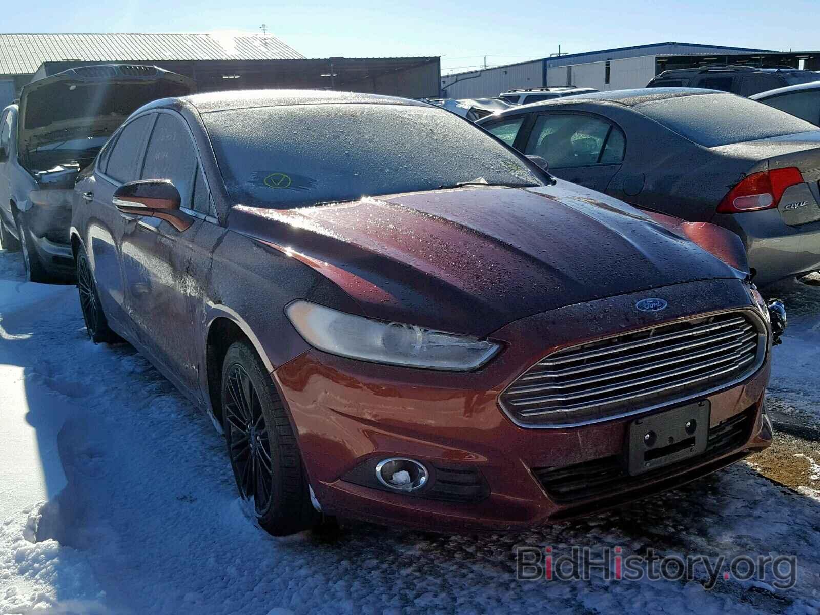 Фотография 3FA6P0T95GR280725 - FORD FUSION SE 2016