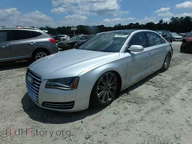 2014 AUDI A8 - VIN: WAURGAFD7EN003357 - Фото 2