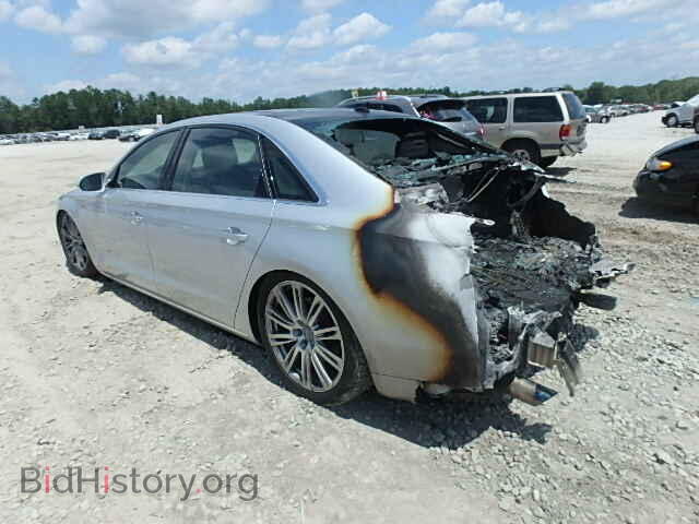 2014 AUDI A8 - VIN: WAURGAFD7EN003357 - Фото 3