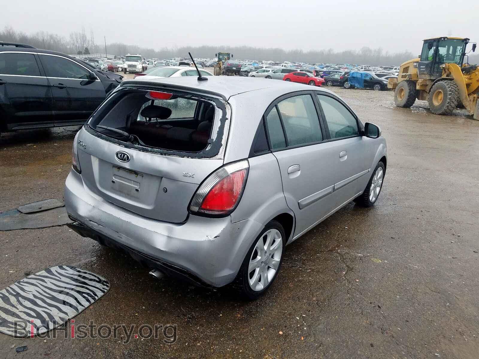 2011 KIA RIO BASE - VIN: KNADH5A36B6796363 - Фото 4