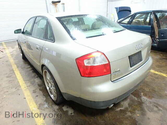 2002 AUDI A4 - VIN: WAULC68E72A053764 - Фото 3
