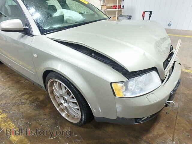 2002 AUDI A4 - VIN: WAULC68E72A053764 - Фото 10
