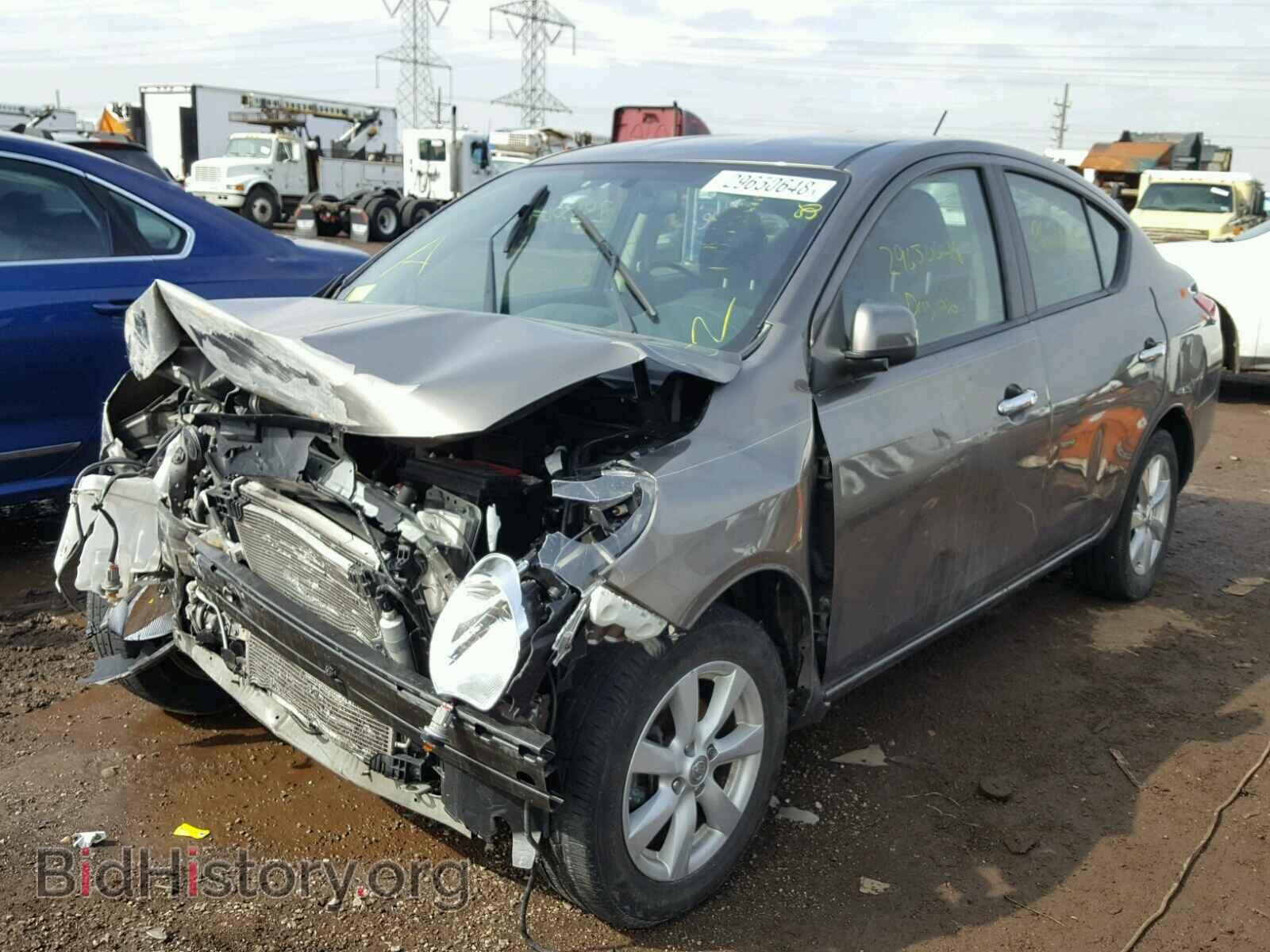 2012 NISSAN VERSA - VIN: 3N1CN7AP1CL807270 - Photo 2