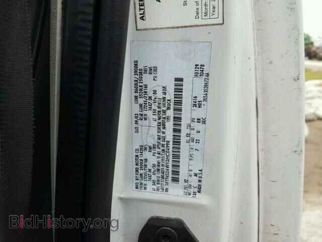2003 FORD ECONOLINE - VIN: 1FTNS24W13HC04998 - Фото 10
