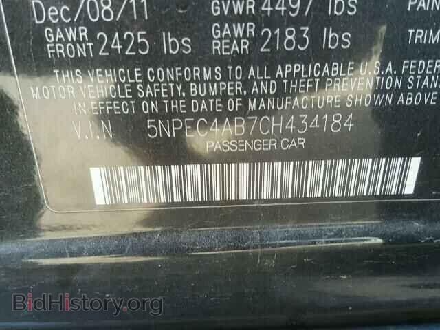 2012 HYUNDAI SONATA - VIN: 5NPEC4AB7CH434184 - Photo 10
