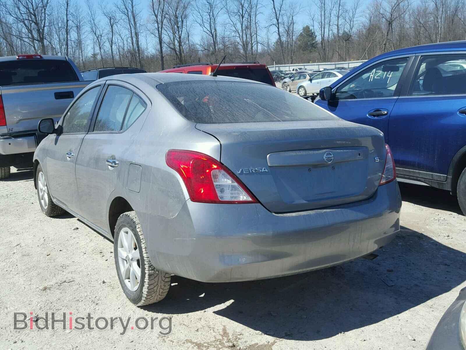 2012 NISSAN VERSA - VIN: 3N1CN7AP4CL841168 - Фото 3