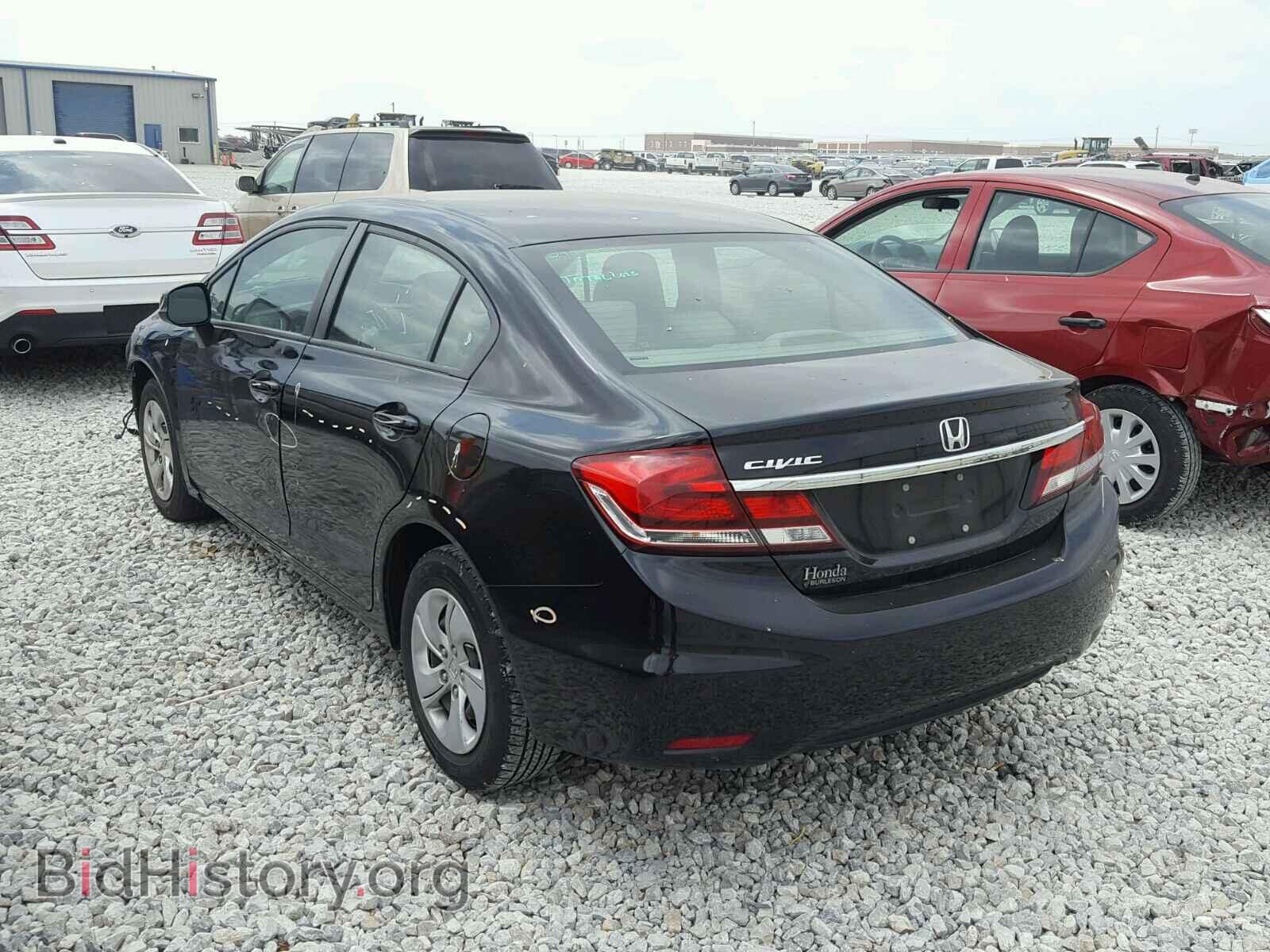 2013 HONDA CIVIC - VIN: 19XFB2F53DE039505 - Фото 3