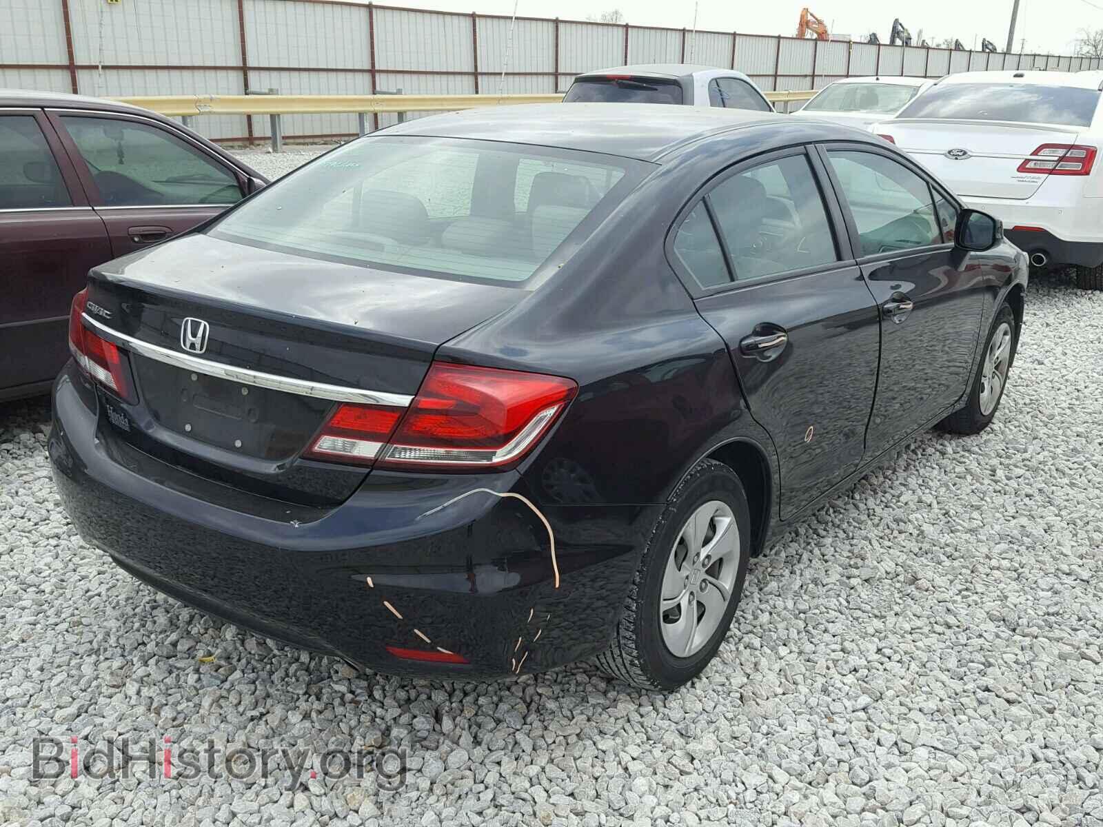 2013 HONDA CIVIC - VIN: 19XFB2F53DE039505 - Фото 4
