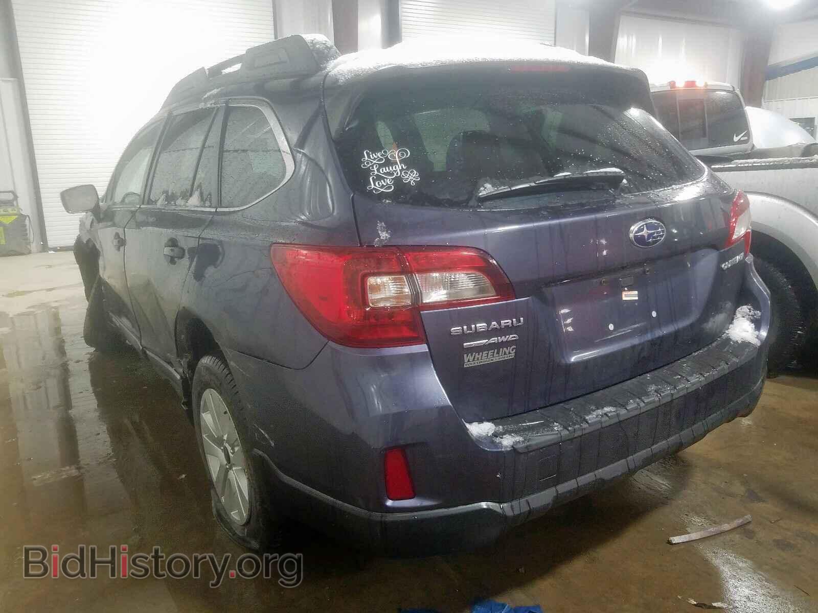 2015 SUBARU OUTBACK - VIN: 4S4BSBCC0F3252712 - Фото 3