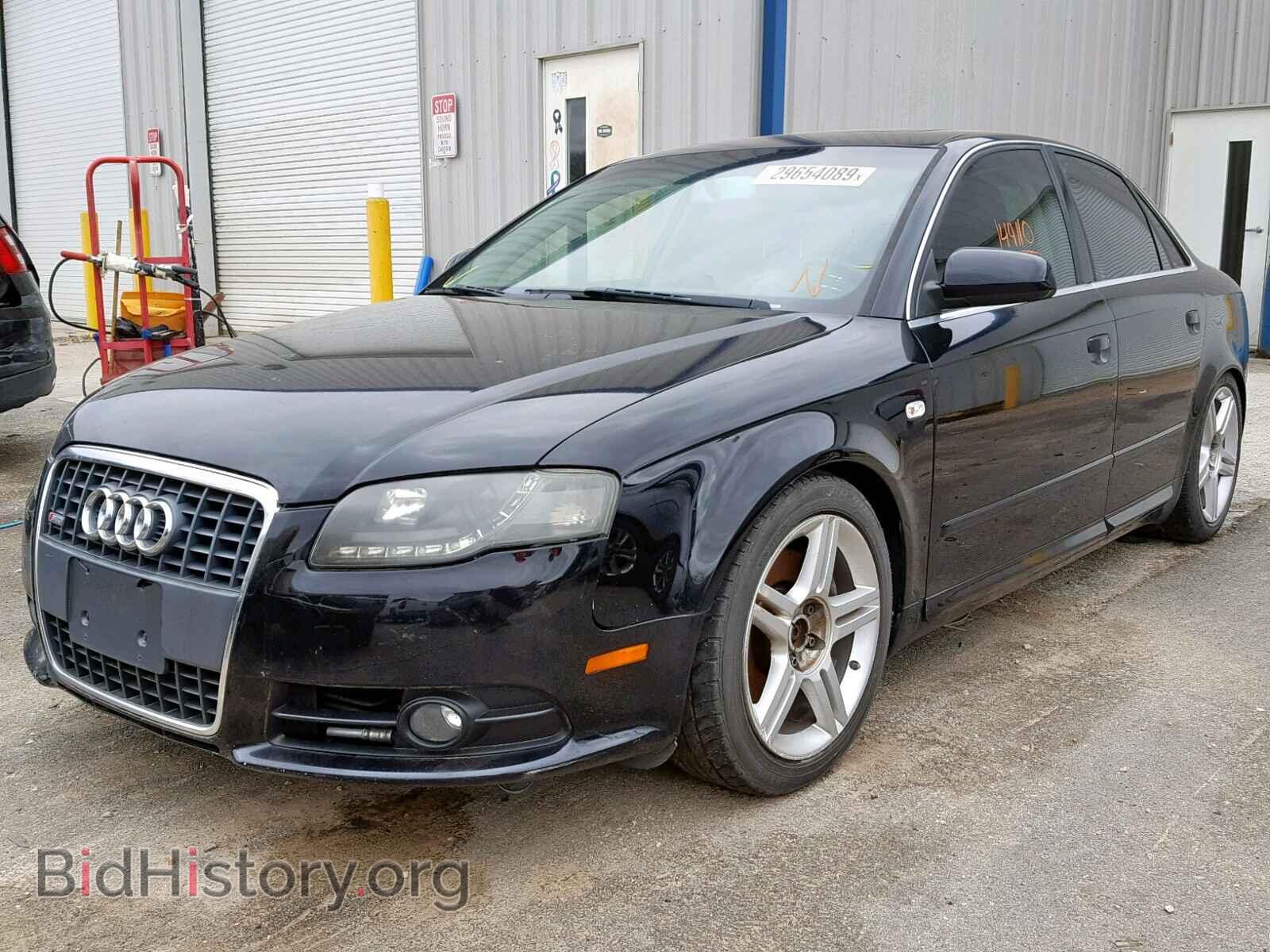 2008 AUDI A4 - VIN: WAUDF78E78A092686 - Фото 2