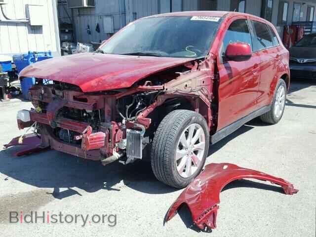 2014 MITSUBISHI OUTLANDER - VIN: 4A4AP3AU7EE013382 - Фото 2