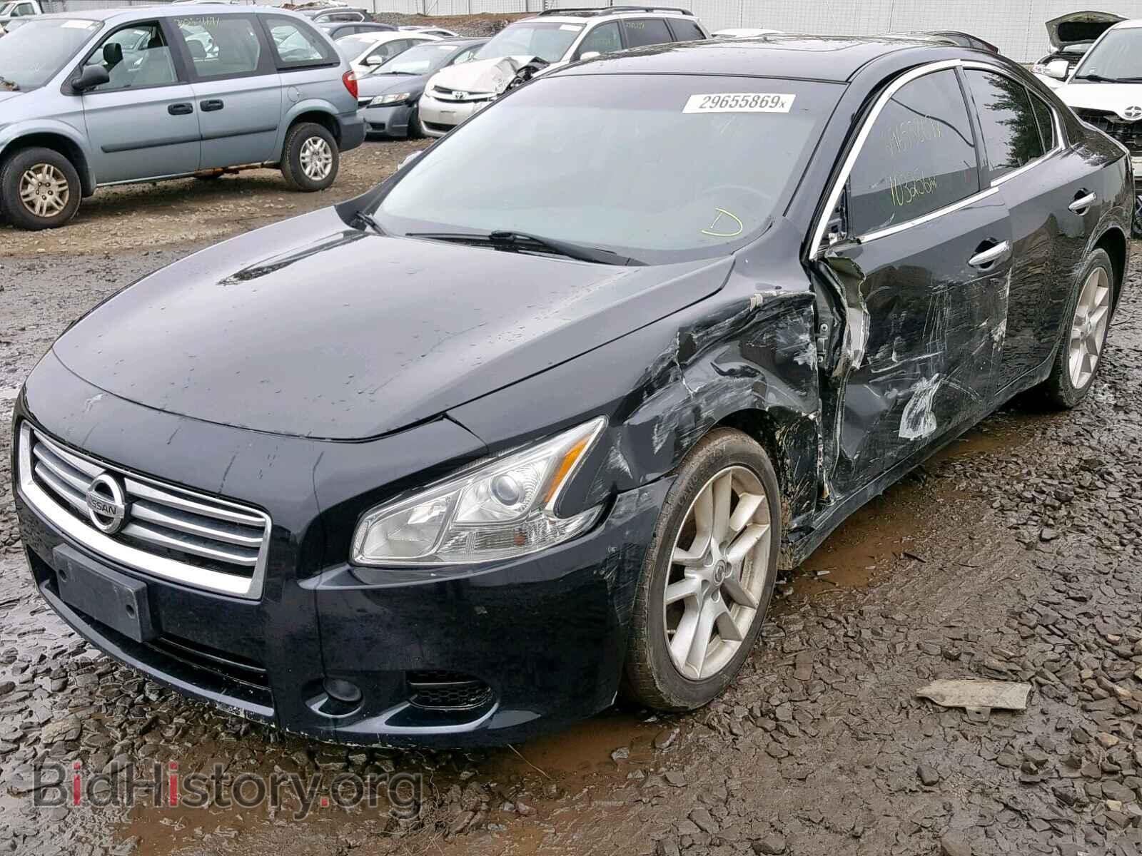 2012 NISSAN MAXIMA S - VIN: 1N4AA5APXCC856182 - Фото 2