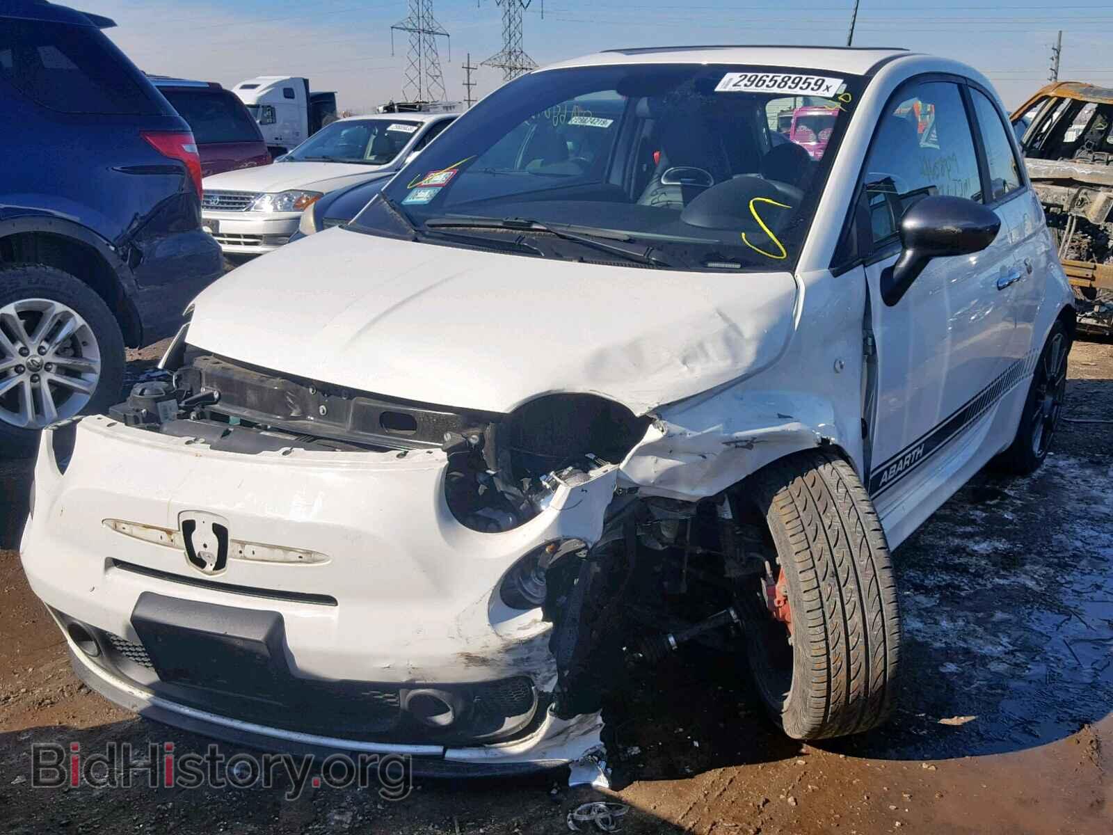 2015 FIAT 500 - VIN: 3C3CFFFH0FT501336 - Фото 2