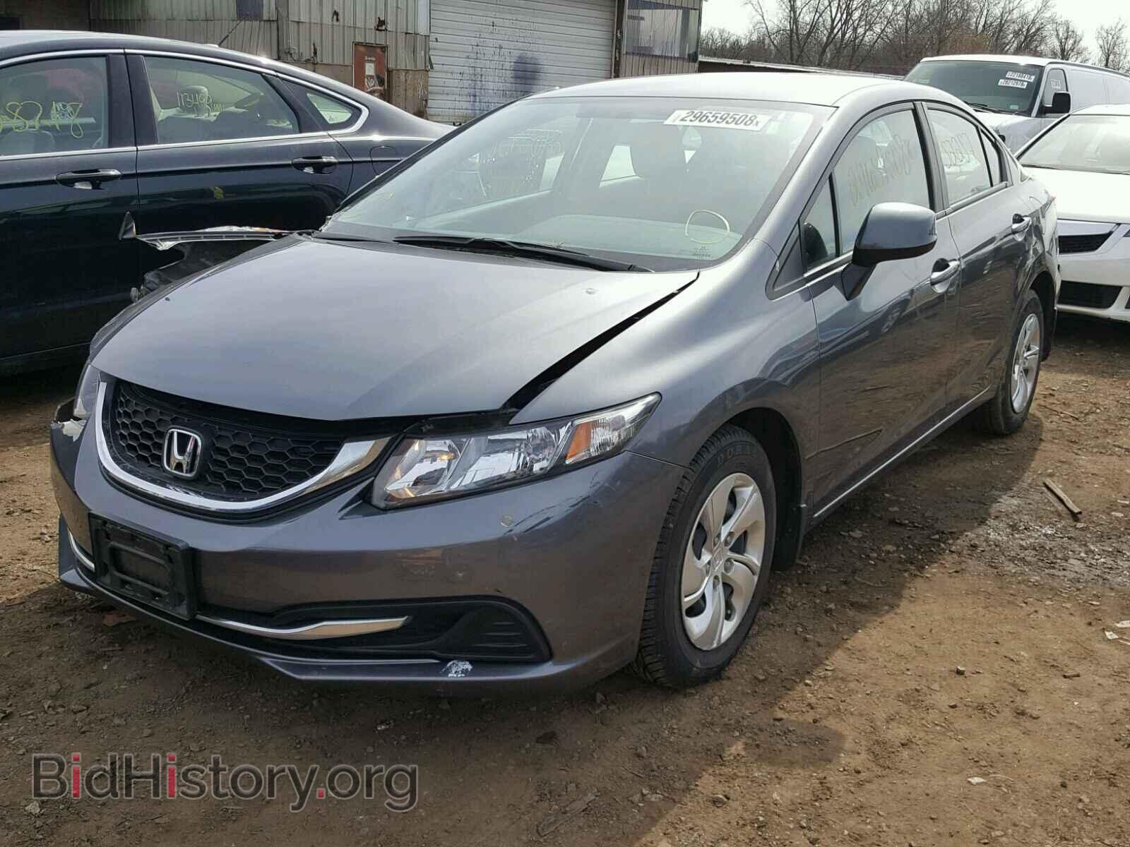 2013 HONDA CIVIC - VIN: 19XFB2F53DE001918 - Фото 2