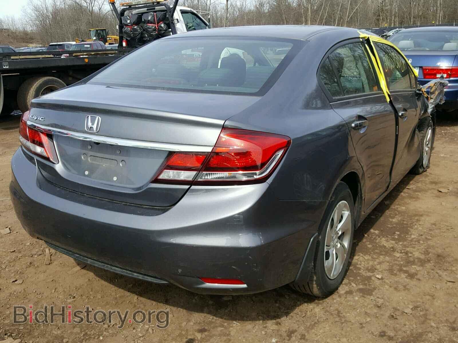 2013 HONDA CIVIC - VIN: 19XFB2F53DE001918 - Фото 4