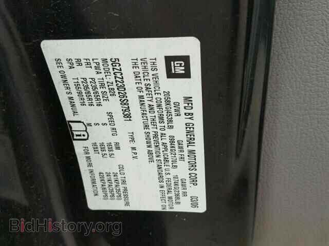 2006 SATURN VUE - VIN: 5GZCZ23D26S879381 - Фото 10