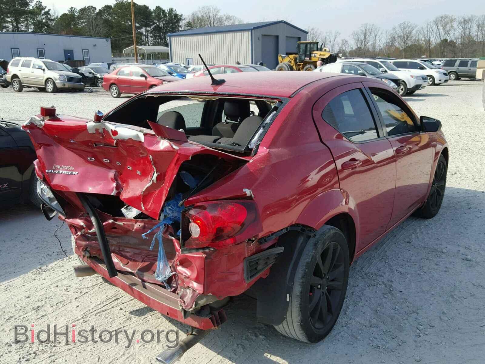 2014 DODGE AVENGER - VIN: 1C3CDZAG5EN104208 - Фото 4