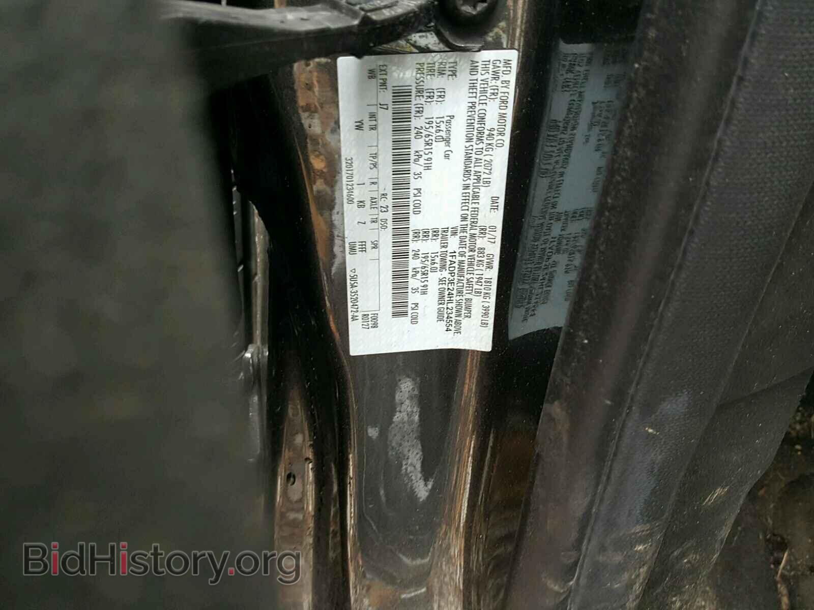 2017 FORD FOCUS - VIN: 1FADP3E24HL234554 - Photo 10