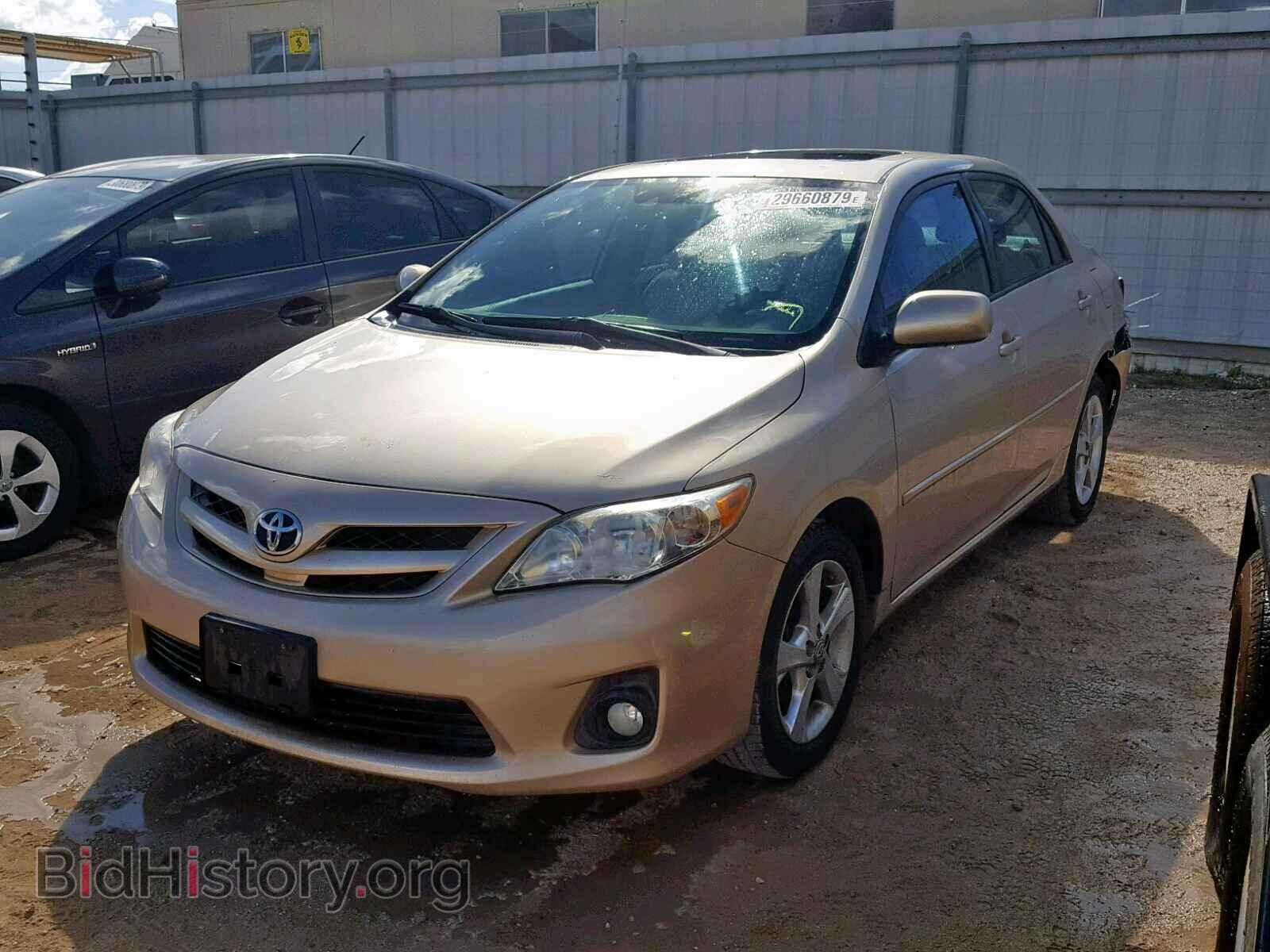 2011 TOYOTA COROLLA BA - VIN: 2T1BU4EE4BC544910 - Фото 2
