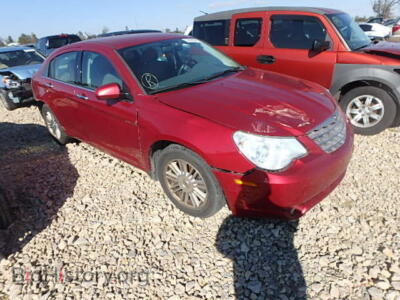 2007 Chrysler SEBRING Sebring LI, темно-бордовый — VIN 1C3LC66K77N536249, Copart