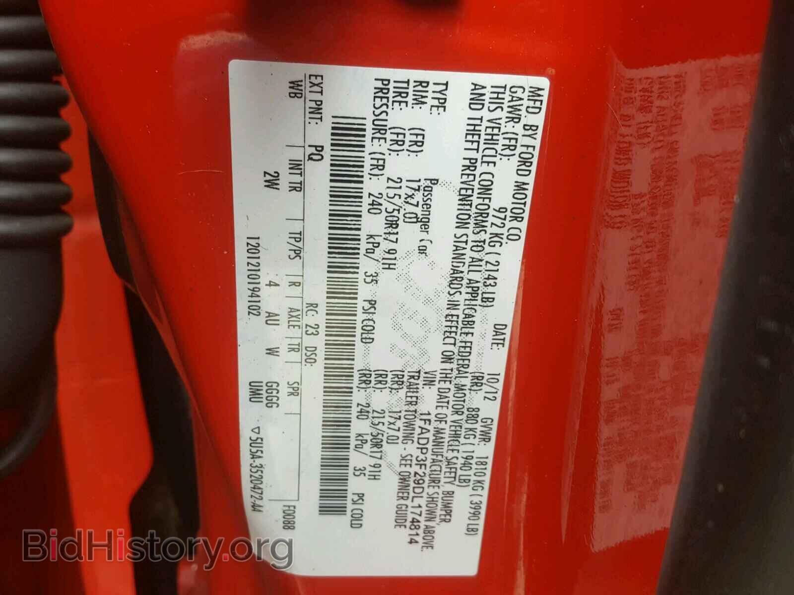 2013 FORD FOCUS - VIN: 1FADP3F29DL174814 - Photo 10
