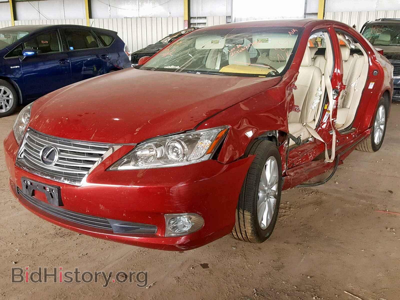2012 LEXUS ES350 - VIN: JTHBK1EG7C2507404 - Фото 2