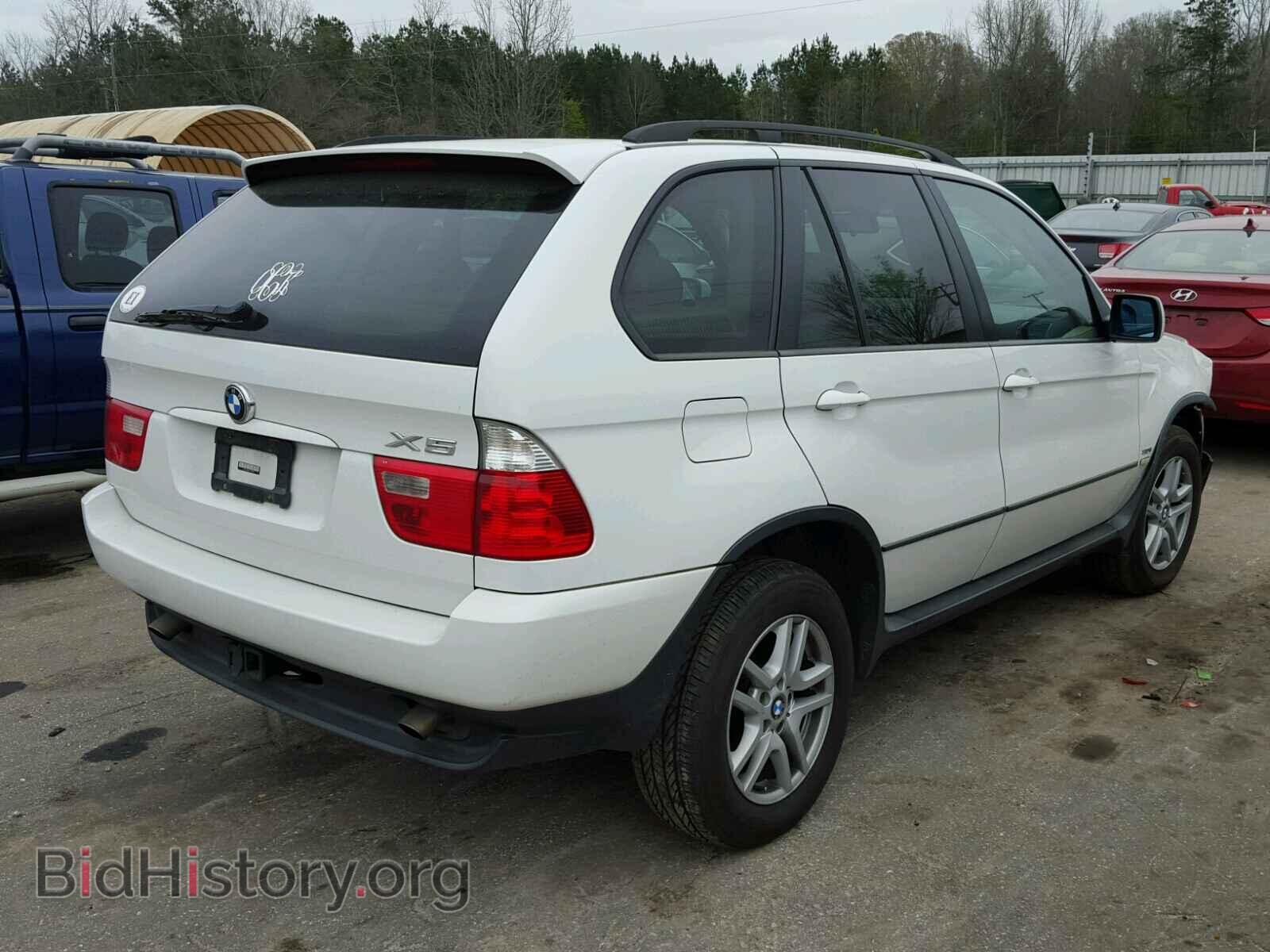 2006 BMW X5 - VIN: 5UXFA13516LY43828 - Фото 4