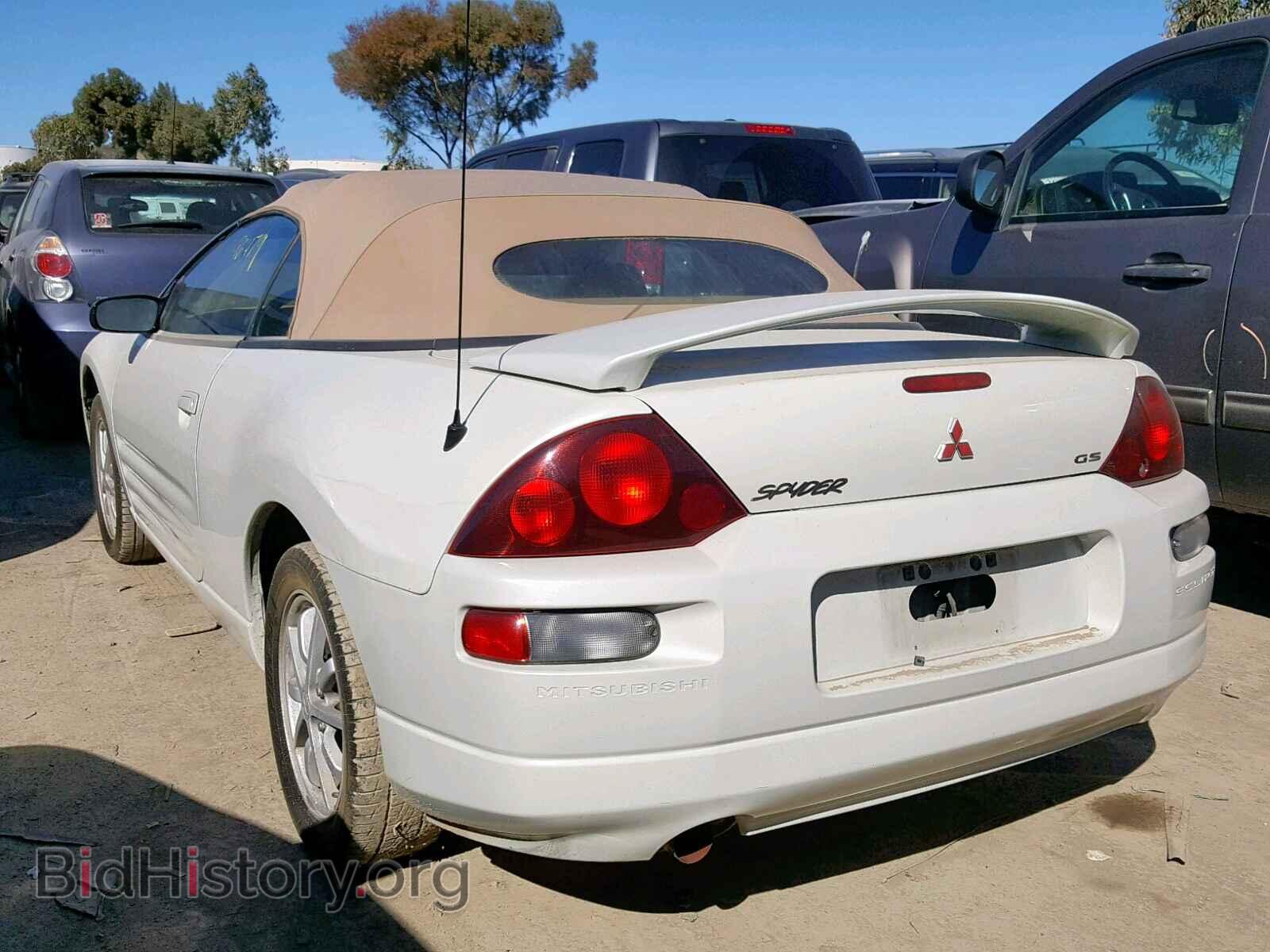 2001 MITSUBISHI ECLIPSE - VIN: 4A3AE45G51E063664 - Фото 3