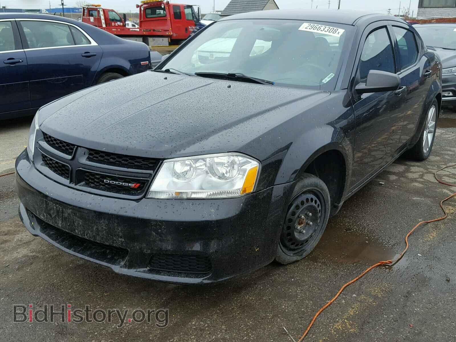 2014 DODGE AVENGER - VIN: 1C3CDZAB0EN203426 - Фото 2