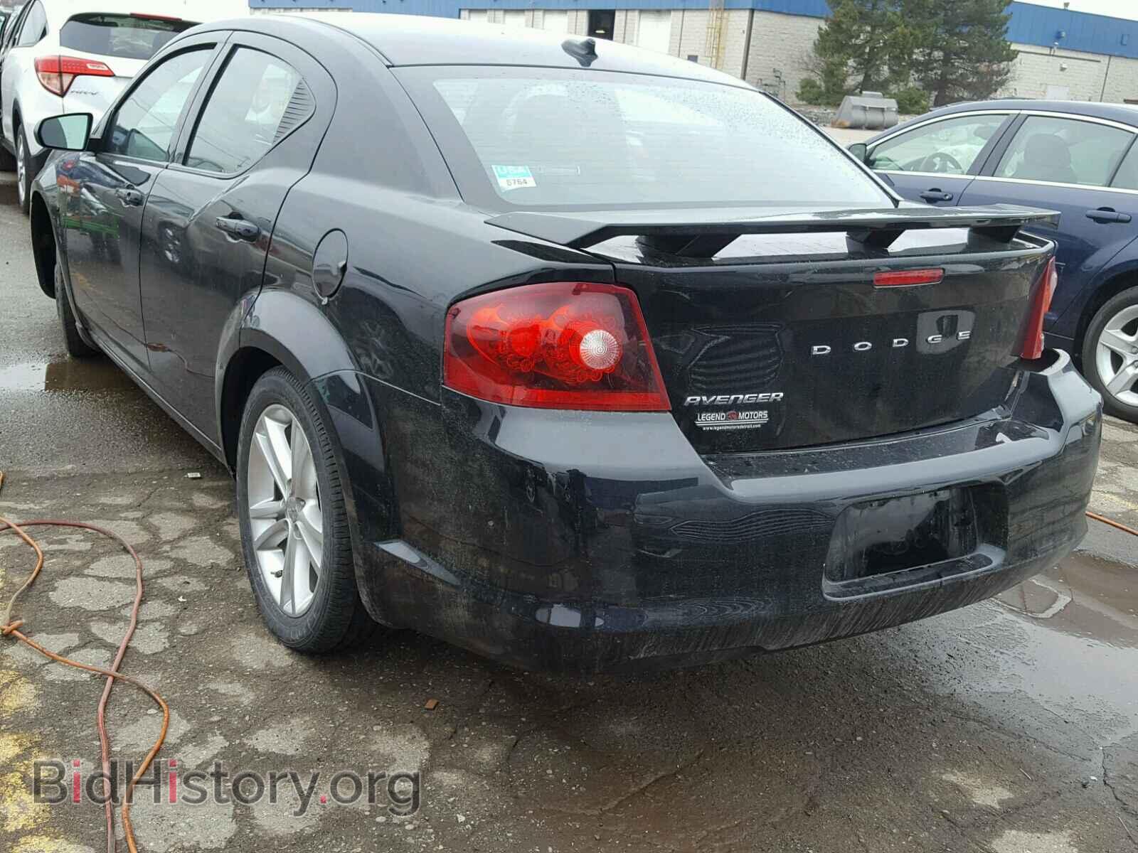 2014 DODGE AVENGER - VIN: 1C3CDZAB0EN203426 - Фото 3