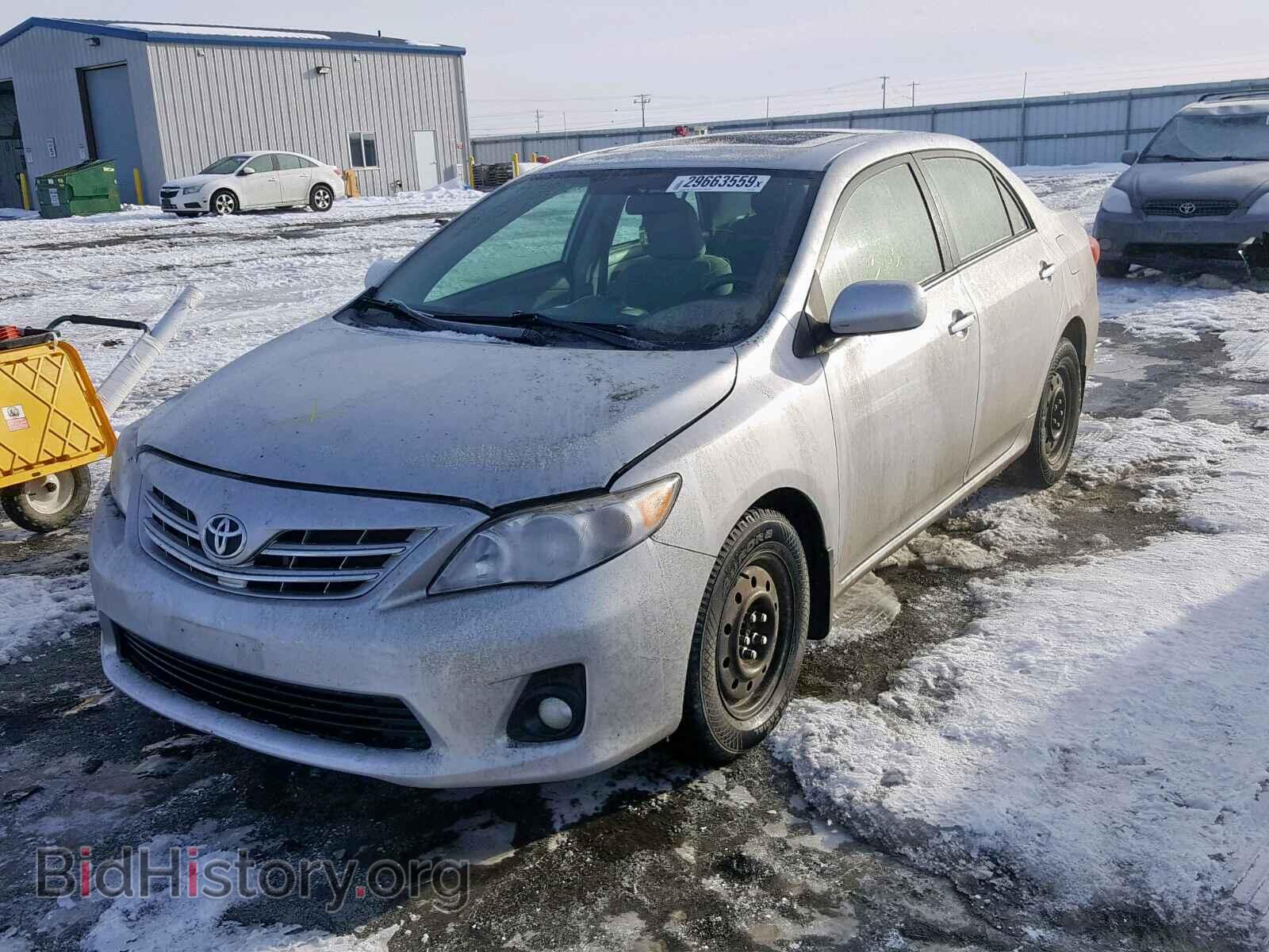 2013 TOYOTA COROLLA BA - VIN: 2T1BU4EE0DC999935 - Фото 2