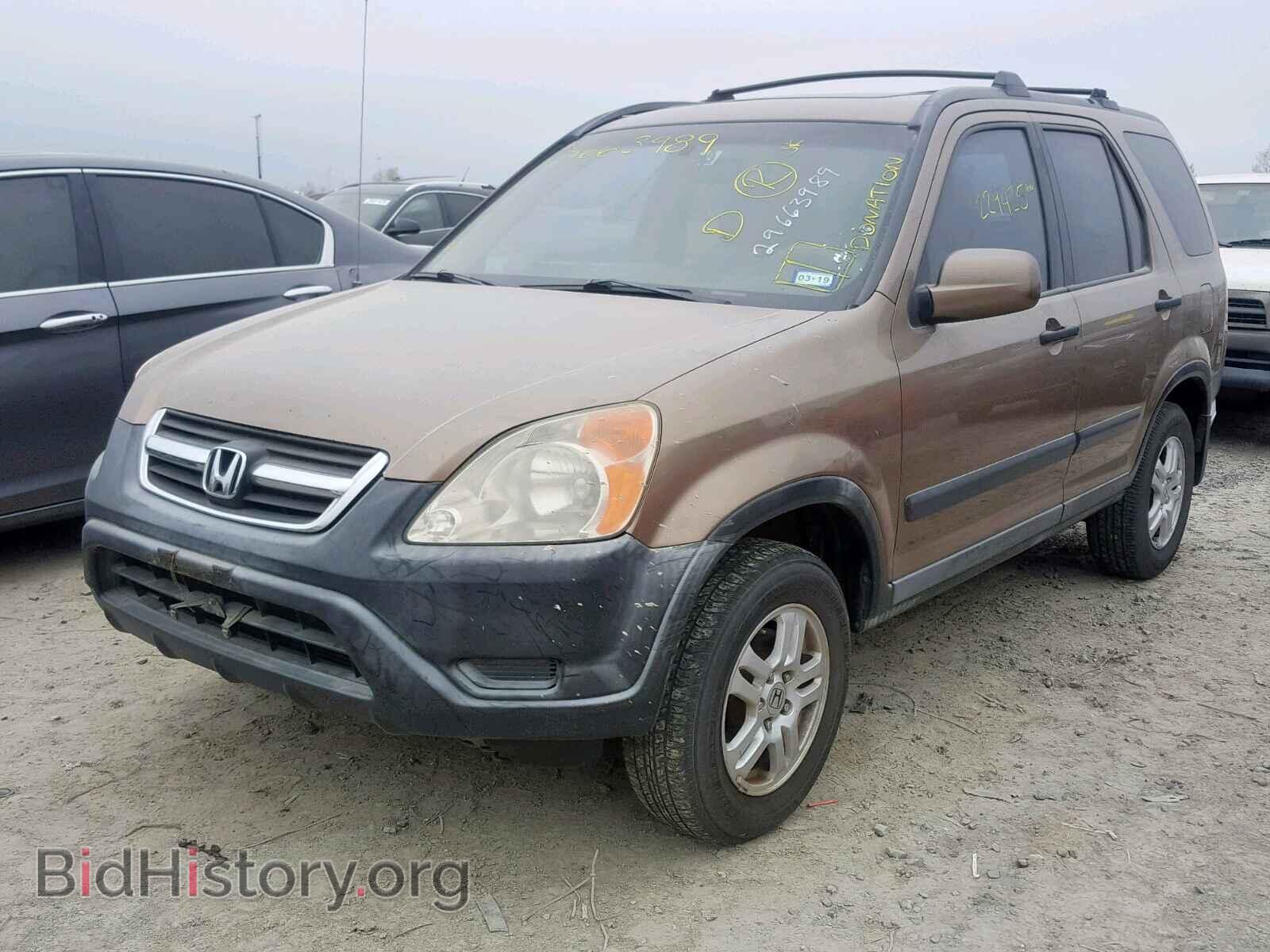 2002 HONDA CR-V EX - VIN: JHLRD78802C036676 - Фото 2