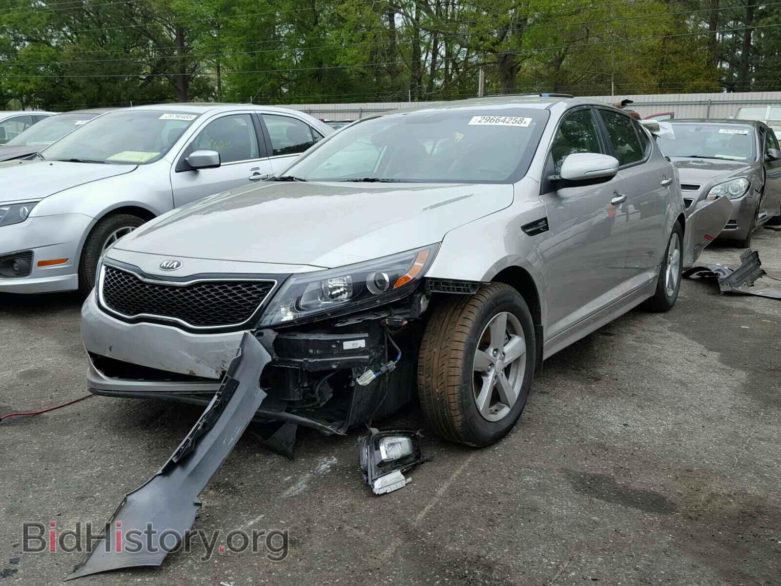 2014 KIA OPTIMA - VIN: 5XXGM4A79EG307551 - Фото 2