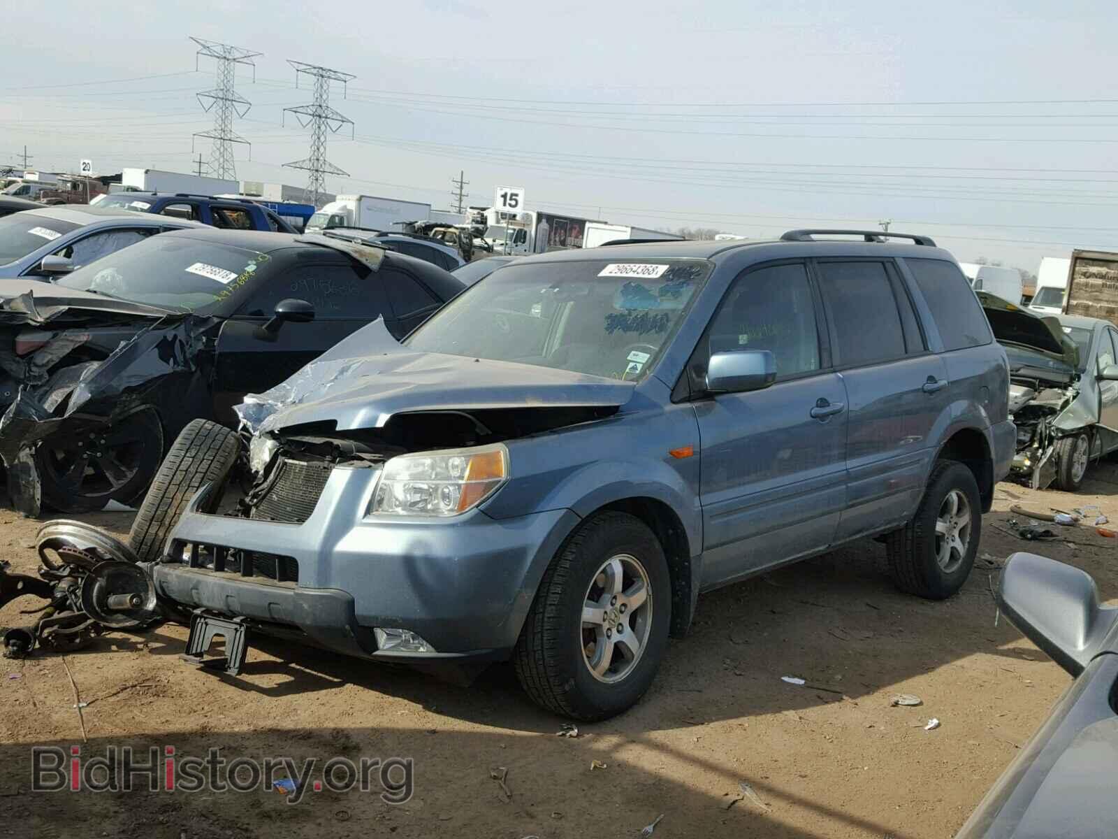 2006 HONDA PILOT - VIN: 2HKYF18546H557237 - Фото 2