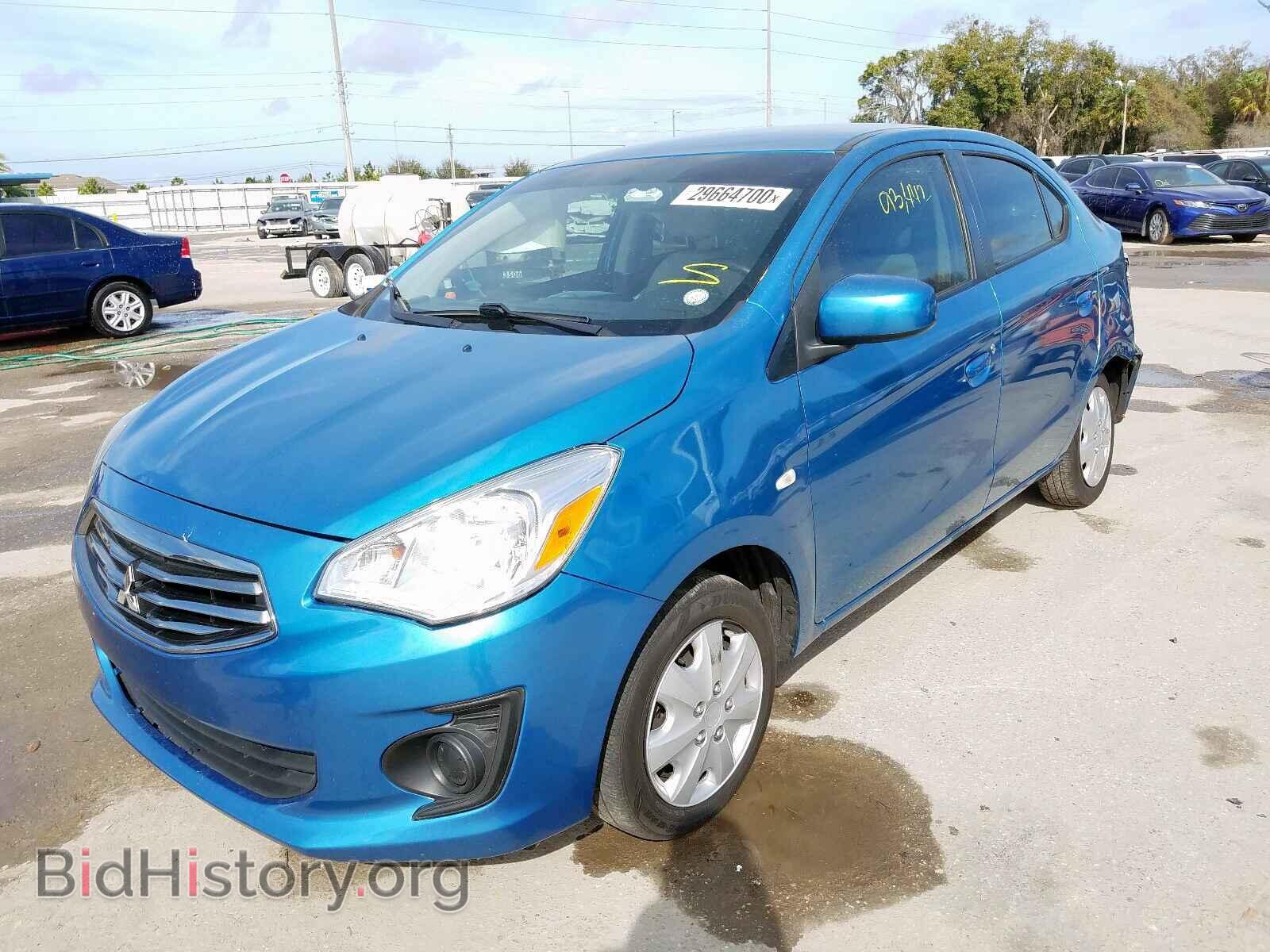 2017 MITSUBISHI MIRAGE - VIN: ML32F3FJ9HHF09614 - Фото 2
