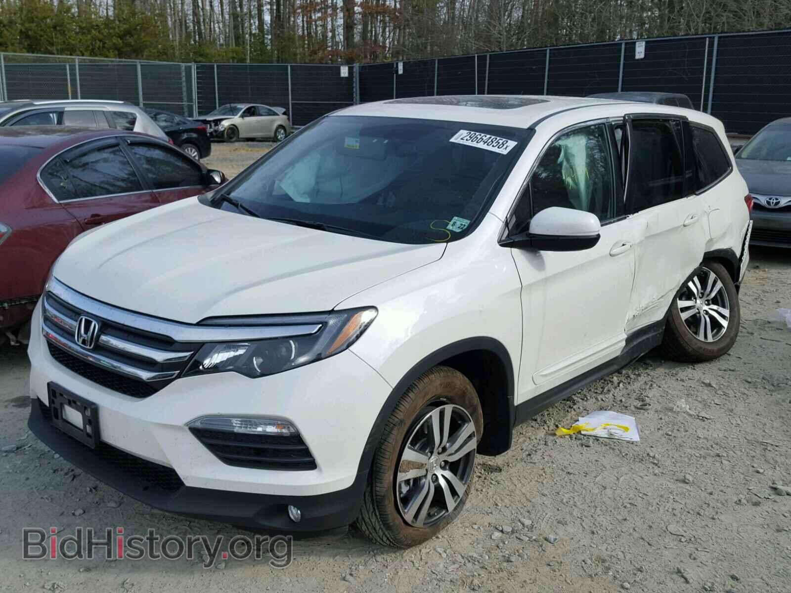2017 HONDA PILOT - VIN: 5FNYF6H74HB058308 - Фото 2
