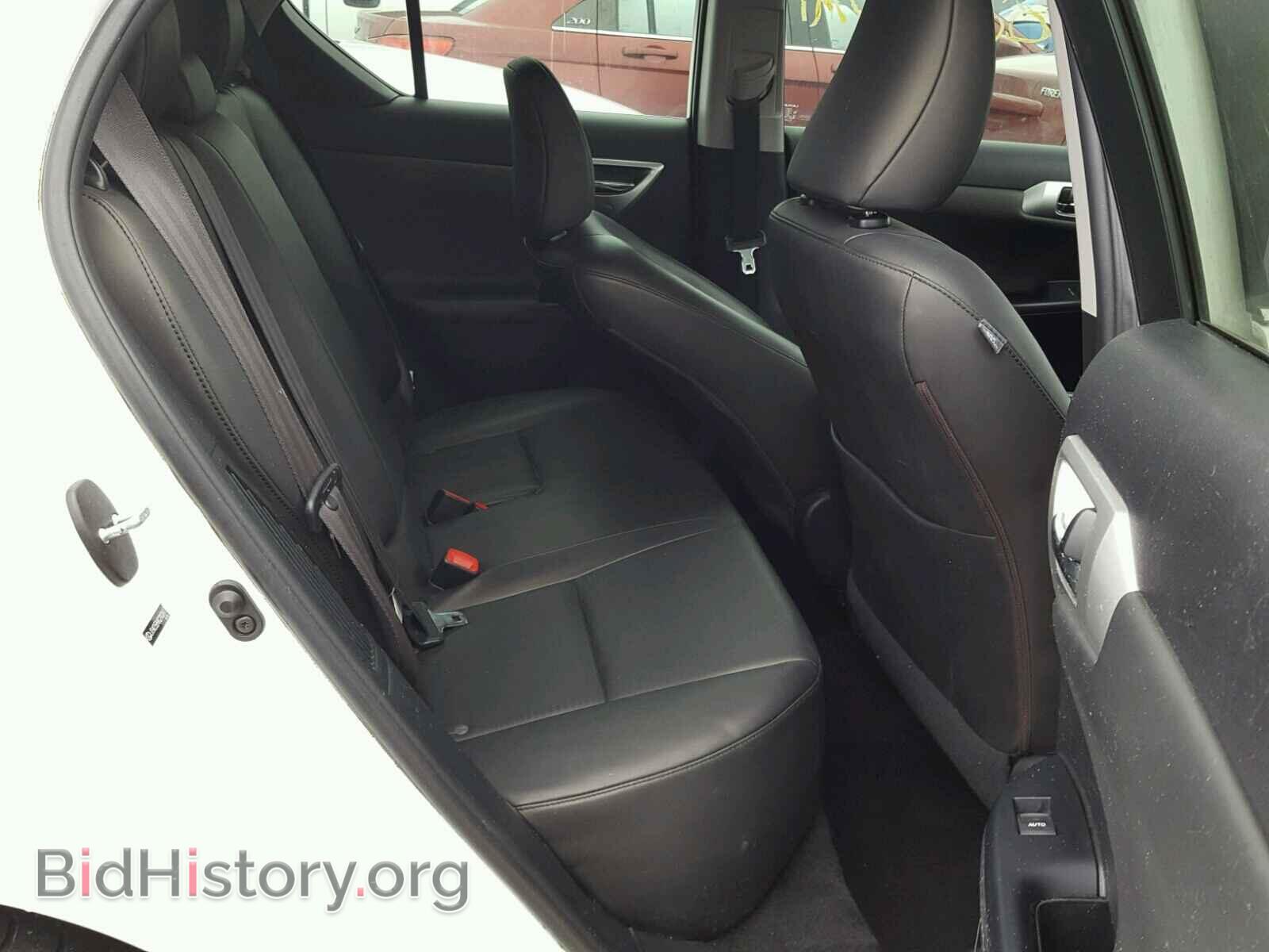 2012 LEXUS CT 200 - VIN: JTHKD5BH6C2102617 - Фото 6