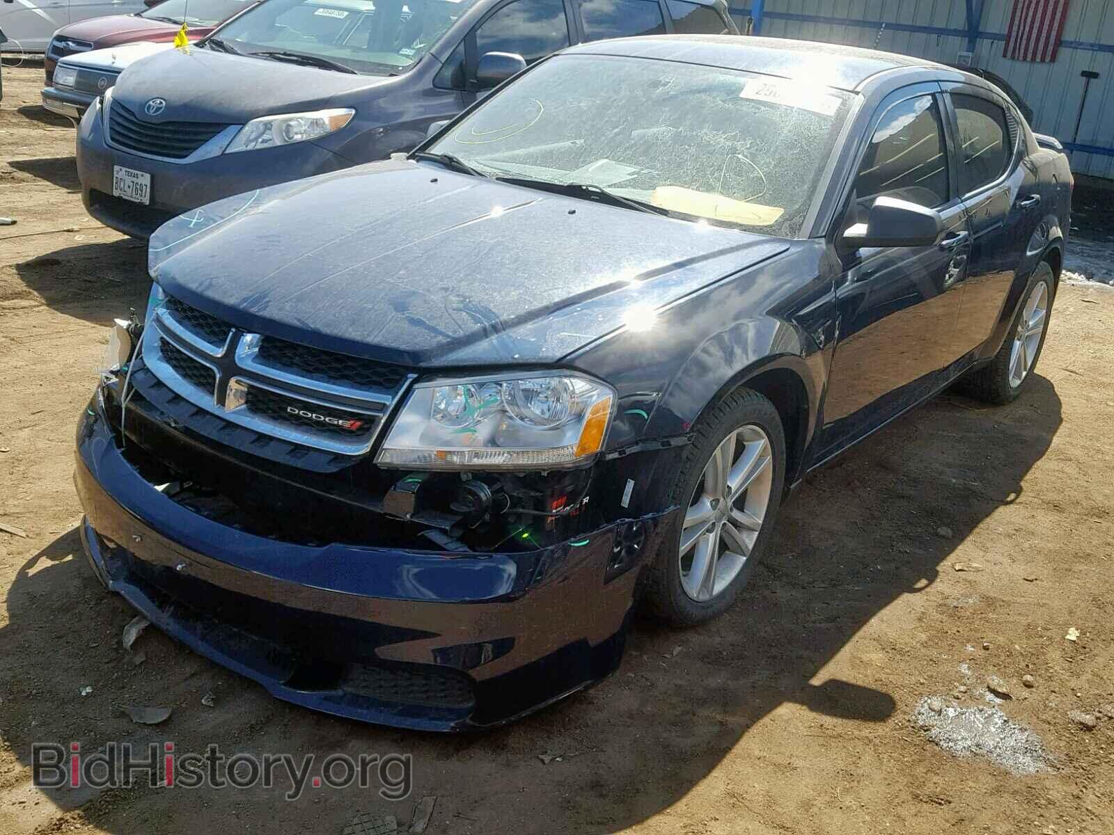 2013 DODGE AVENGER - VIN: 1C3CDZAG1DN689545 - Фото 2