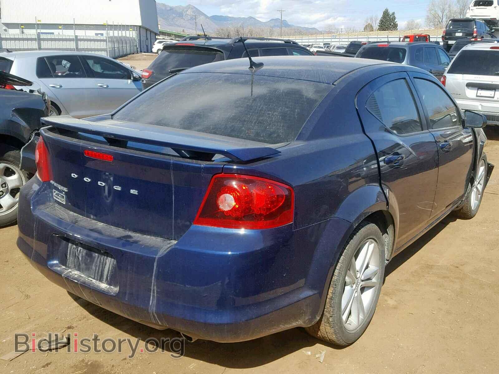 2013 DODGE AVENGER - VIN: 1C3CDZAG1DN689545 - Фото 4