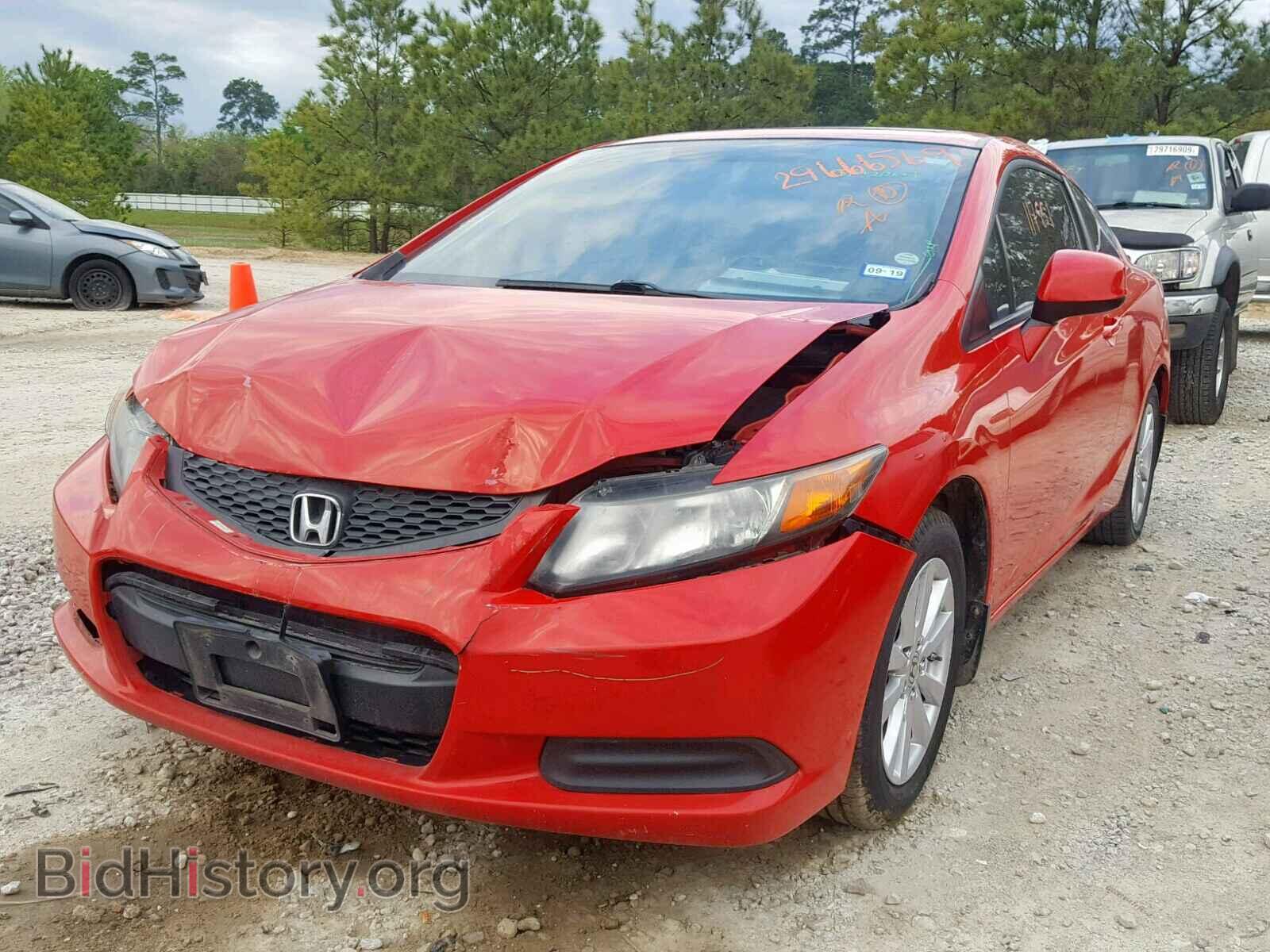 2012 HONDA CIVIC - VIN: 2HGFG3B82CH536542 - Фото 2