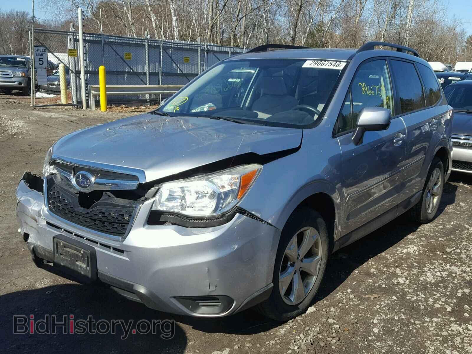 2014 SUBARU FORESTER - VIN: JF2SJAEC4EH450310 - Фото 2