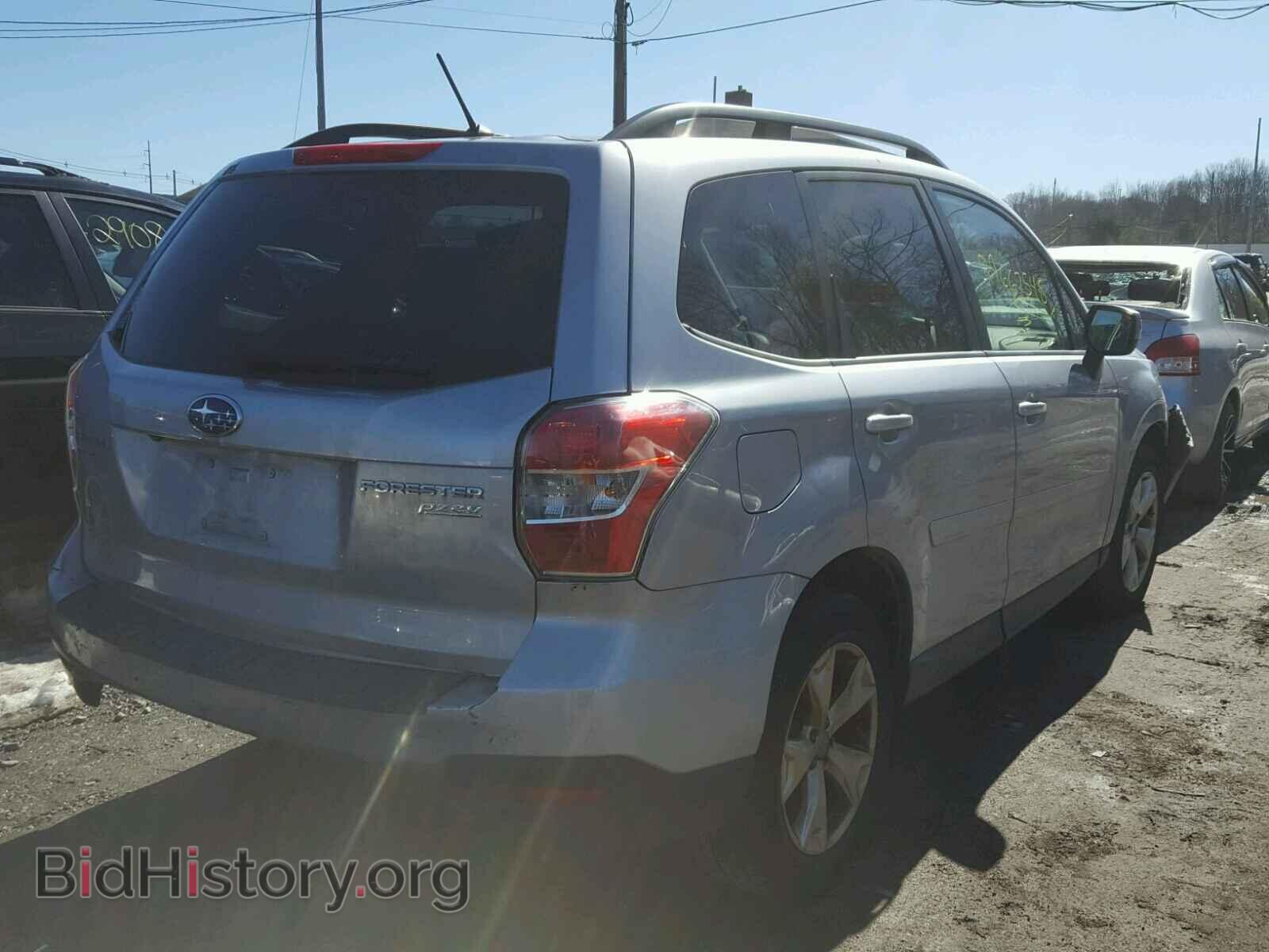 2014 SUBARU FORESTER - VIN: JF2SJAEC4EH450310 - Фото 4