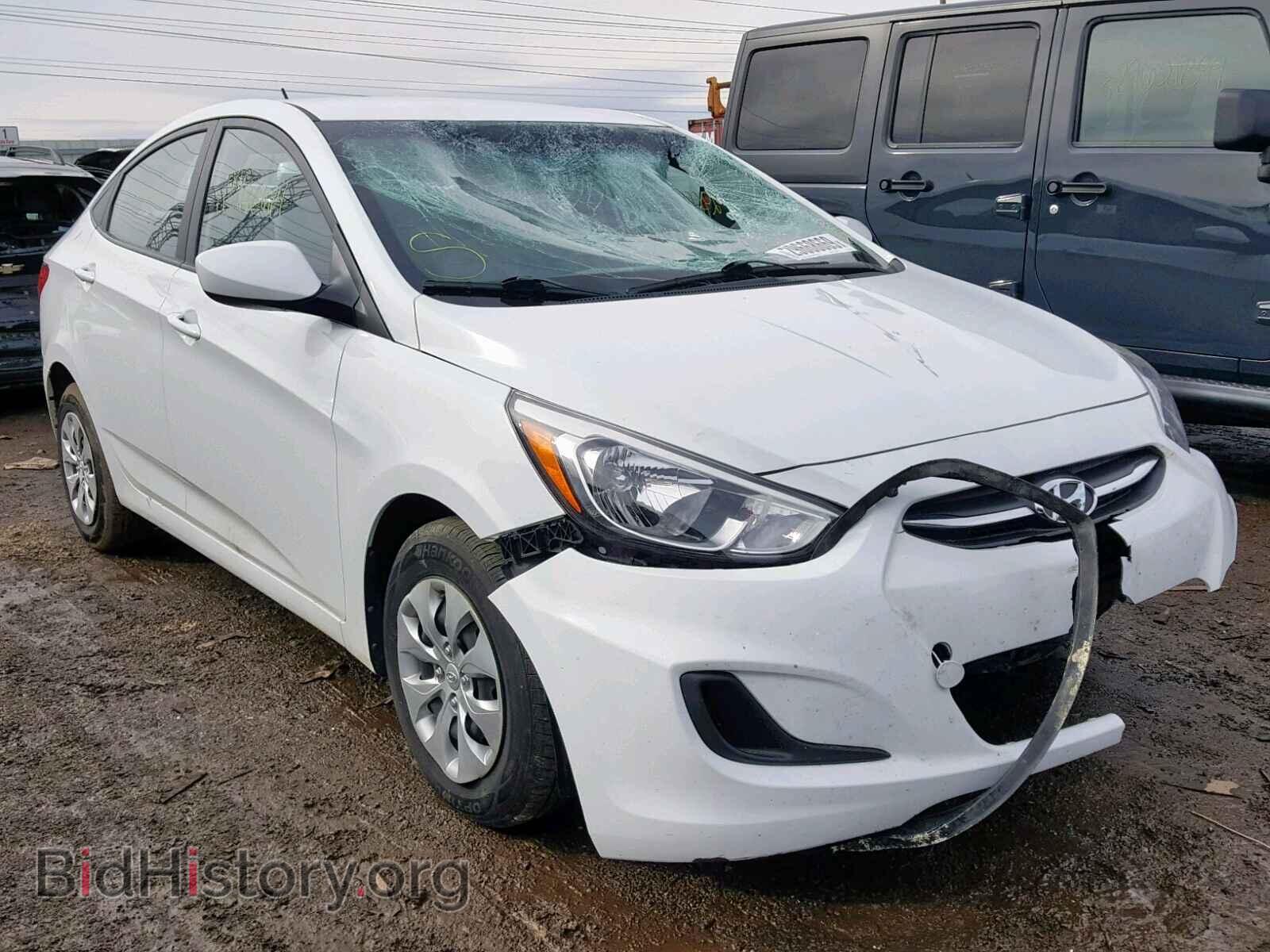 Фотография KMHCT4AEXGU059996 - HYUNDAI ACCENT 2016