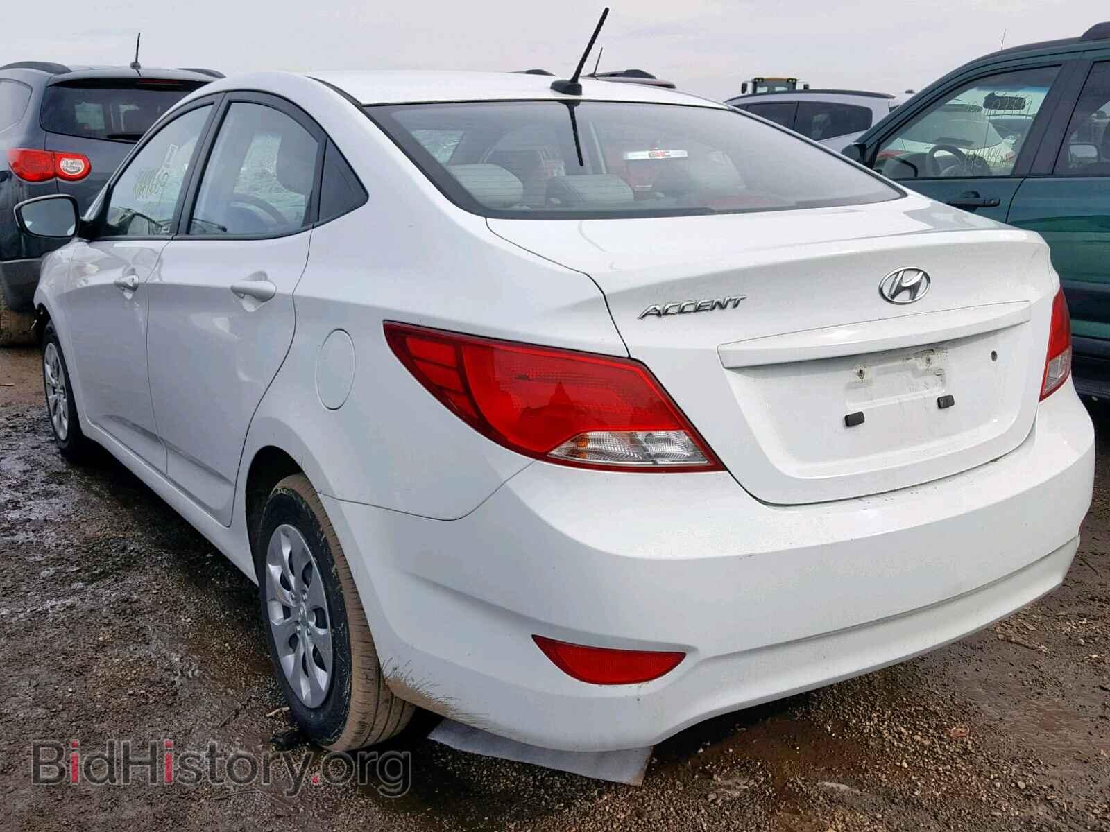 2016 HYUNDAI ACCENT - VIN: KMHCT4AEXGU059996 - Фото 3