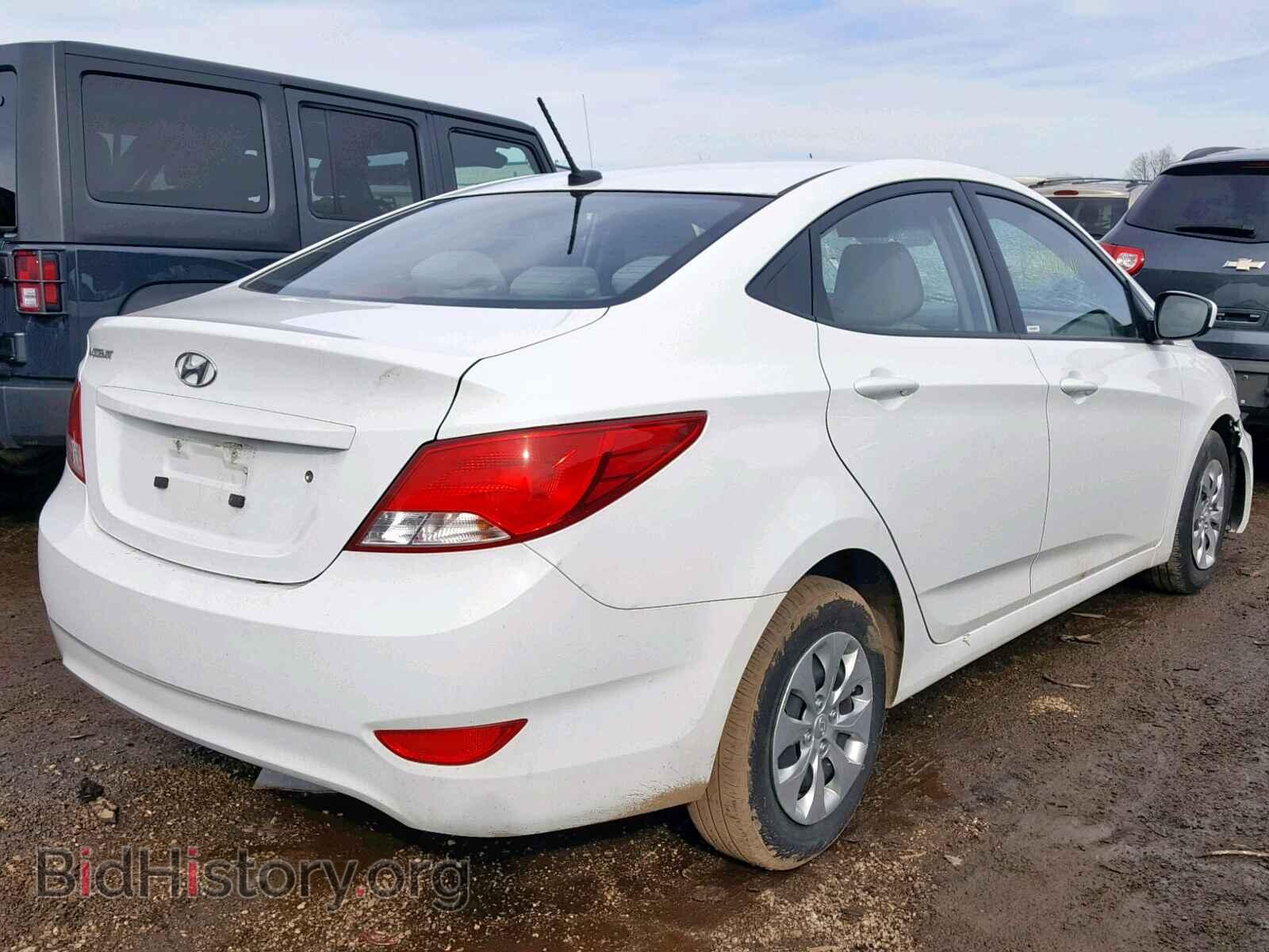 2016 HYUNDAI ACCENT - VIN: KMHCT4AEXGU059996 - Фото 4