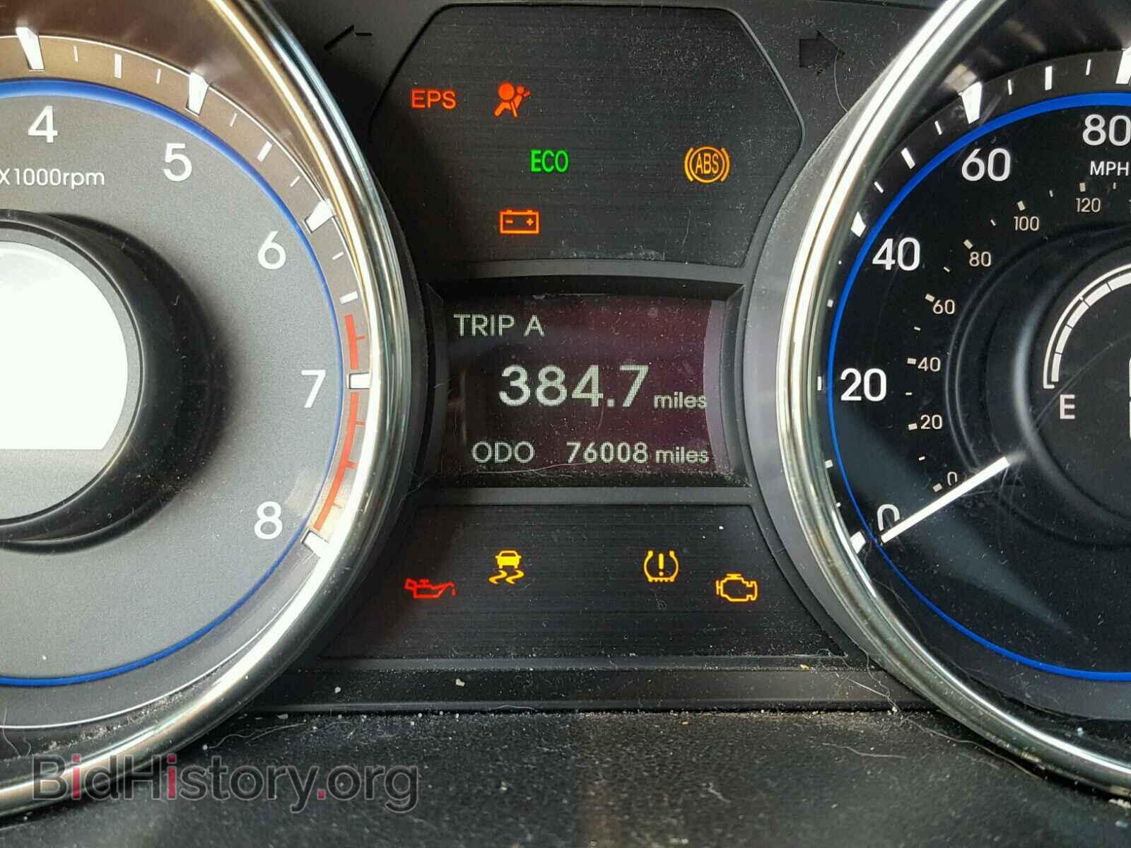 2012 HYUNDAI SONATA - VIN: 5NPEB4AC4CH458891 - Фото 8