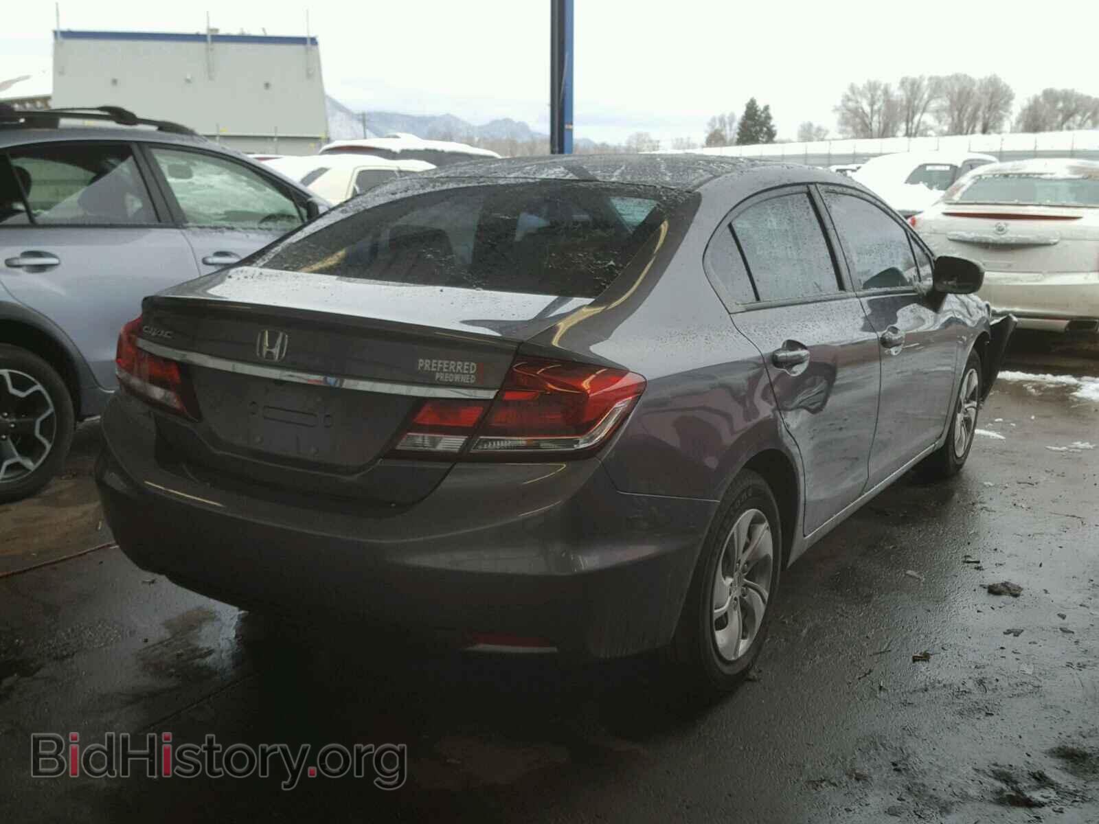 2014 HONDA CIVIC - VIN: 19XFB2F58EE241984 - Фото 4