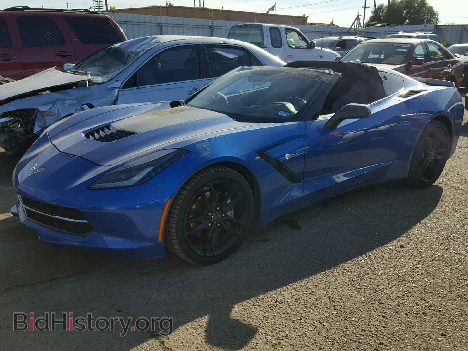 2015 CHEVROLET CORVETTE - VIN: 1G1YC2D73F5100689 - Фото 2
