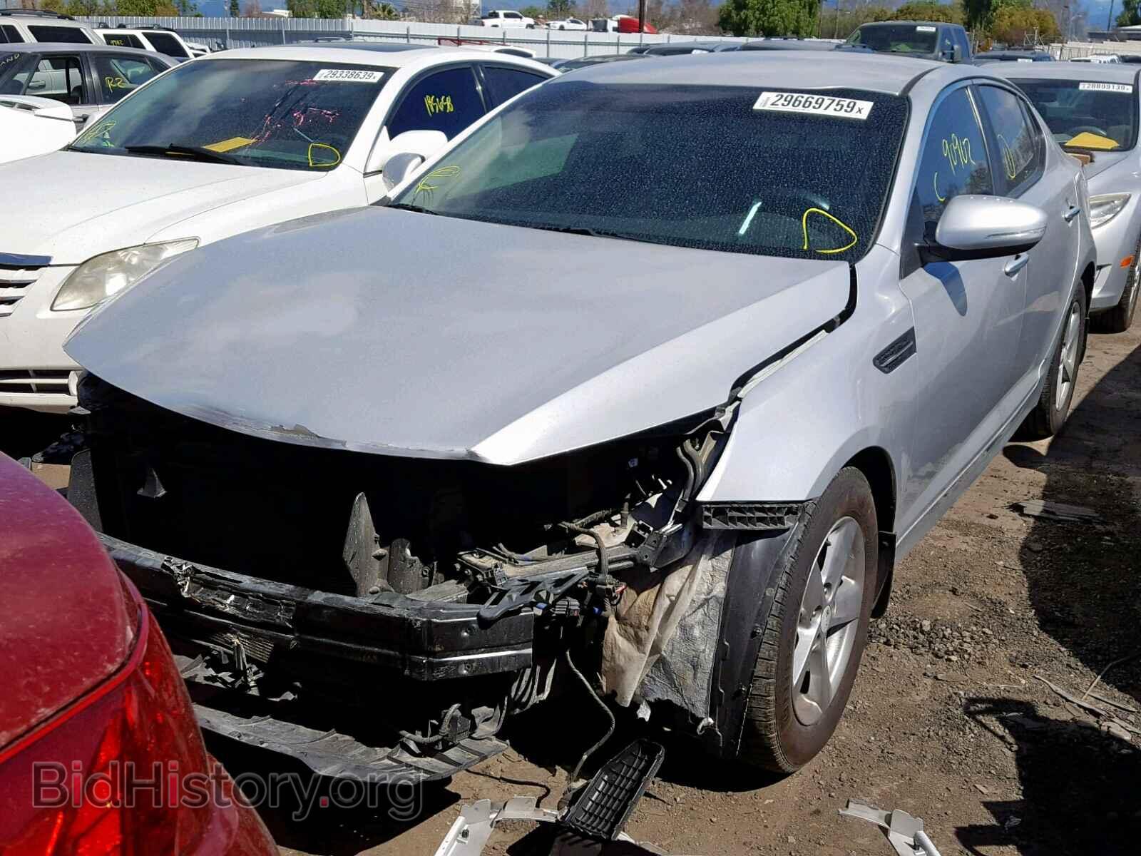 2015 KIA OPTIMA - VIN: 5XXGM4A76FG372813 - Фото 2